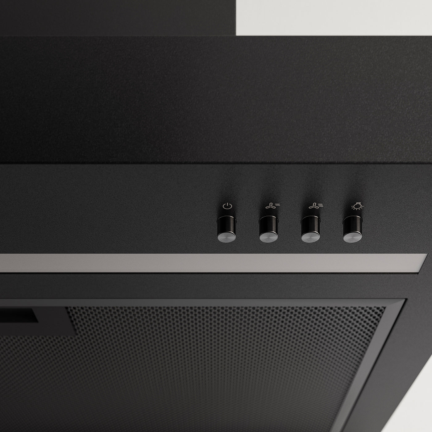 RULLBO wall mounted extractor hood, IKEA 300 black, 60 cm