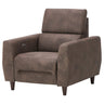 RULLERUM recliner, electric, Tornarp dark grey-brown, 97 cm