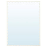 RUNDOXEL mirror, white, 30x40 cm