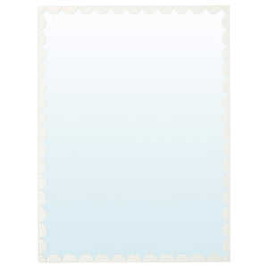 RUNDOXEL mirror, white, 30x40 cm