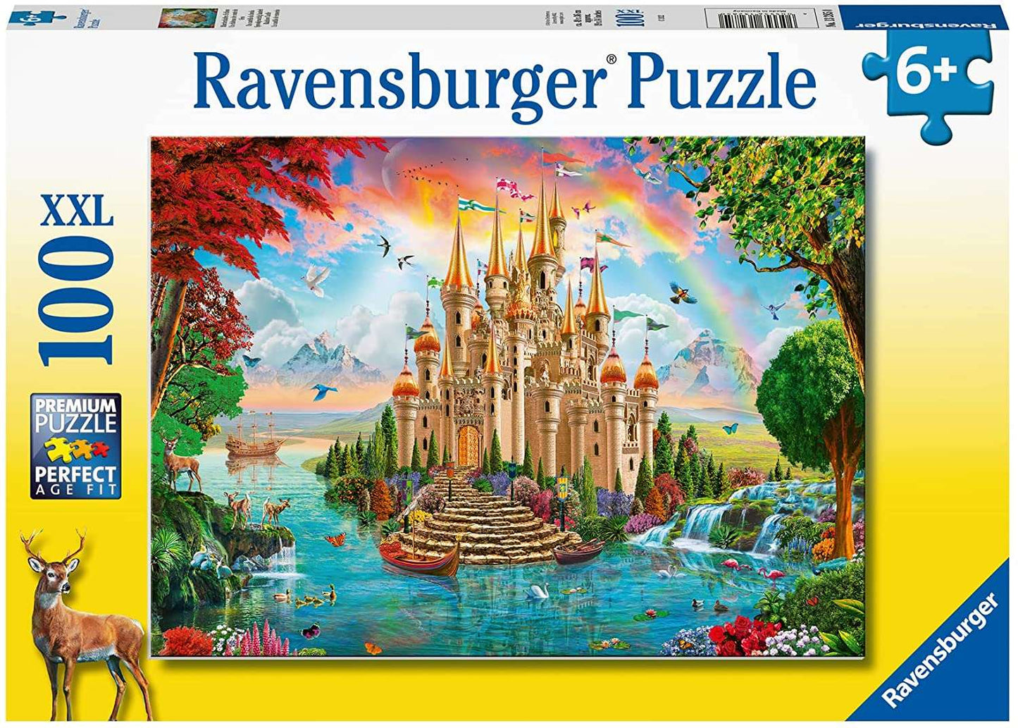 100 Piece Xxl Puzzle A Fairytale Castle - best price from Maltashopper.com RVB13285