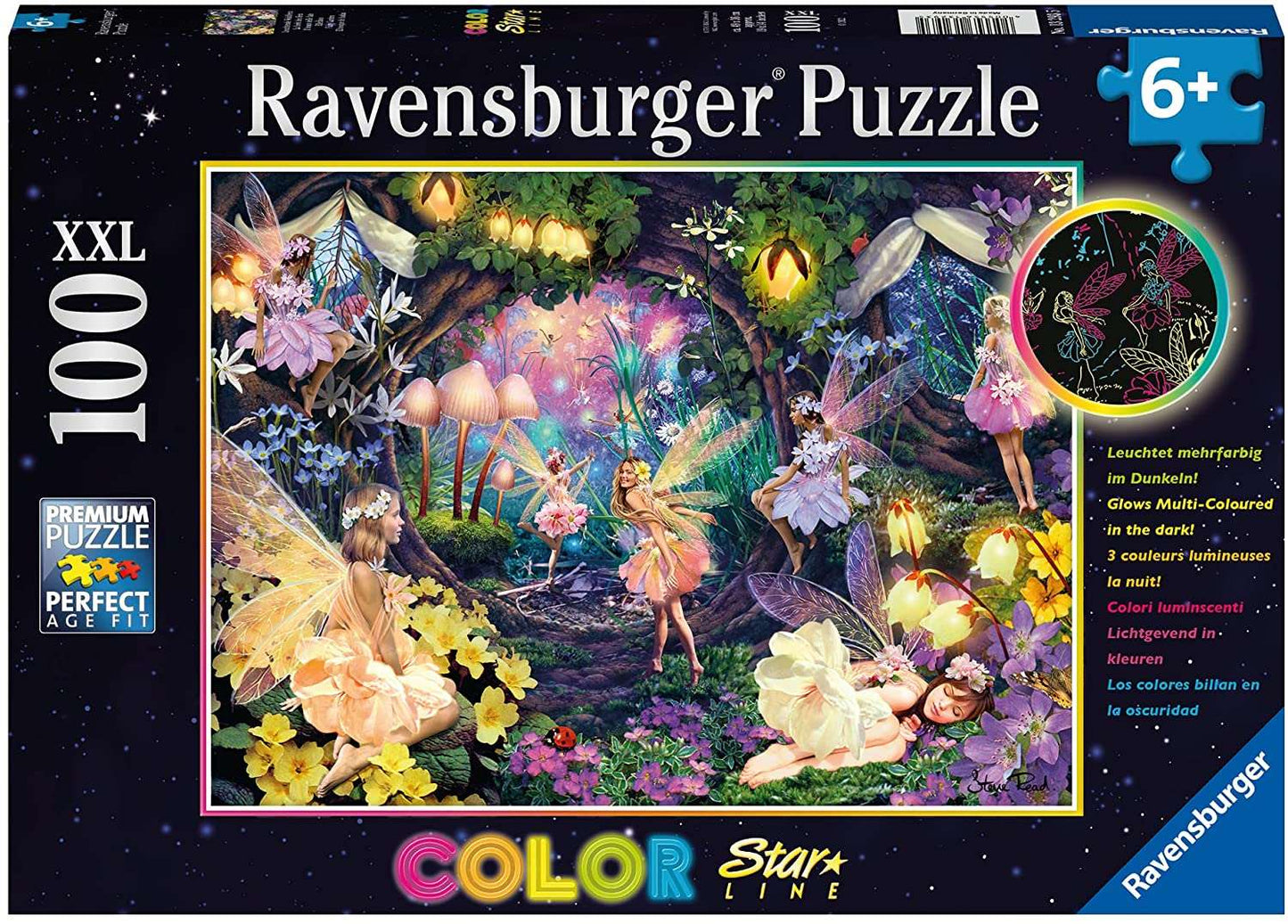 100 Piece Xxl Puzzle Starline The Fairy Forest - best price from Maltashopper.com RVB13293