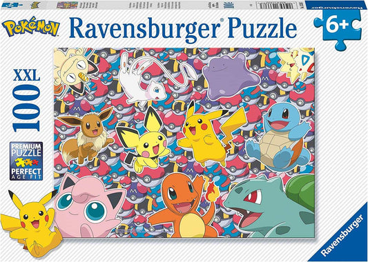 100 Piece Jigsaw Puzzle Pokemon - best price from Maltashopper.com RVB13338