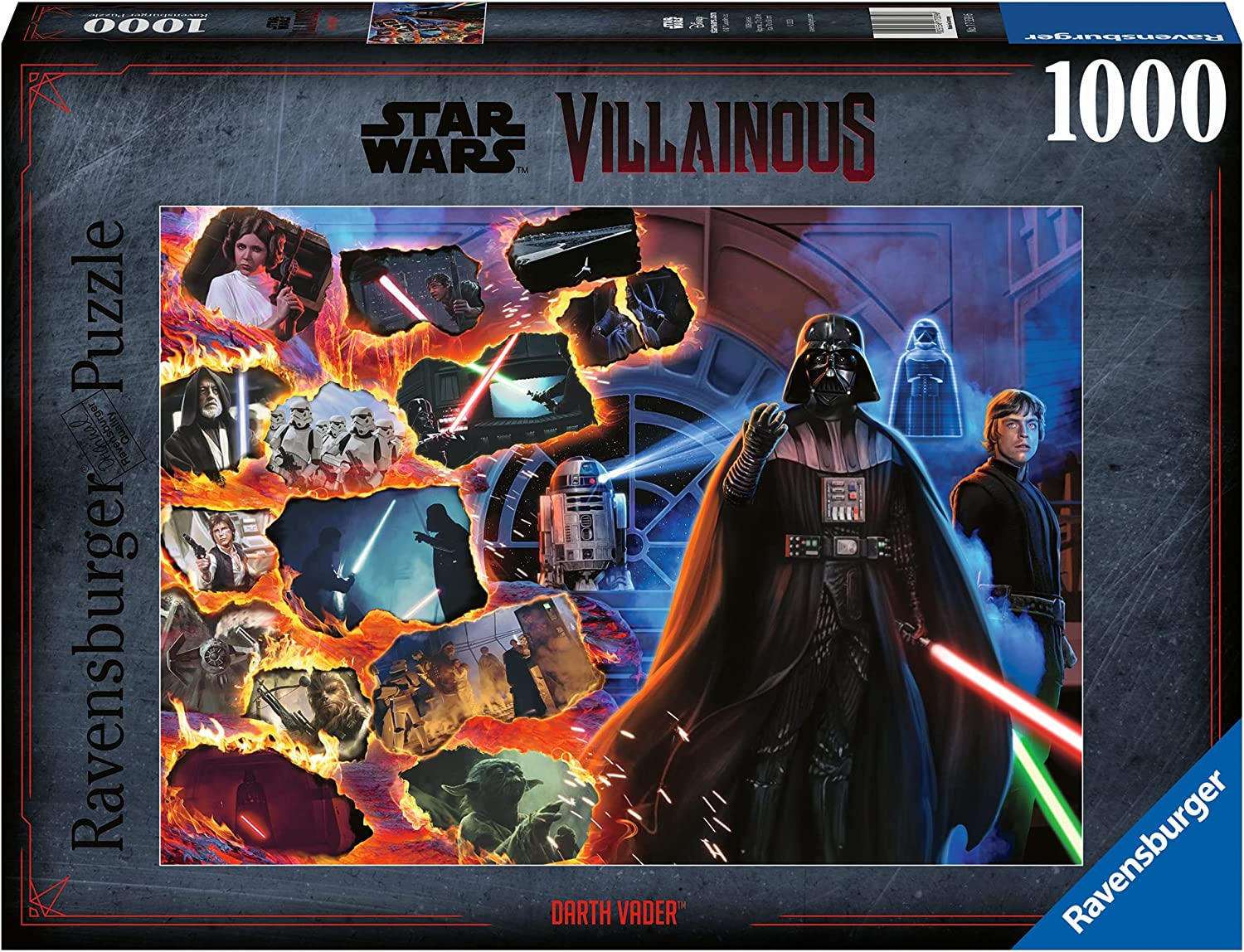 1000 Piece Jigsaw Puzzle Star Wars Villainous: Darth Vader - best price from Maltashopper.com RVB17339