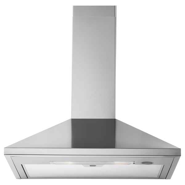 RYTMISK wall mounted extractor hood, stainless steel, 60 cm