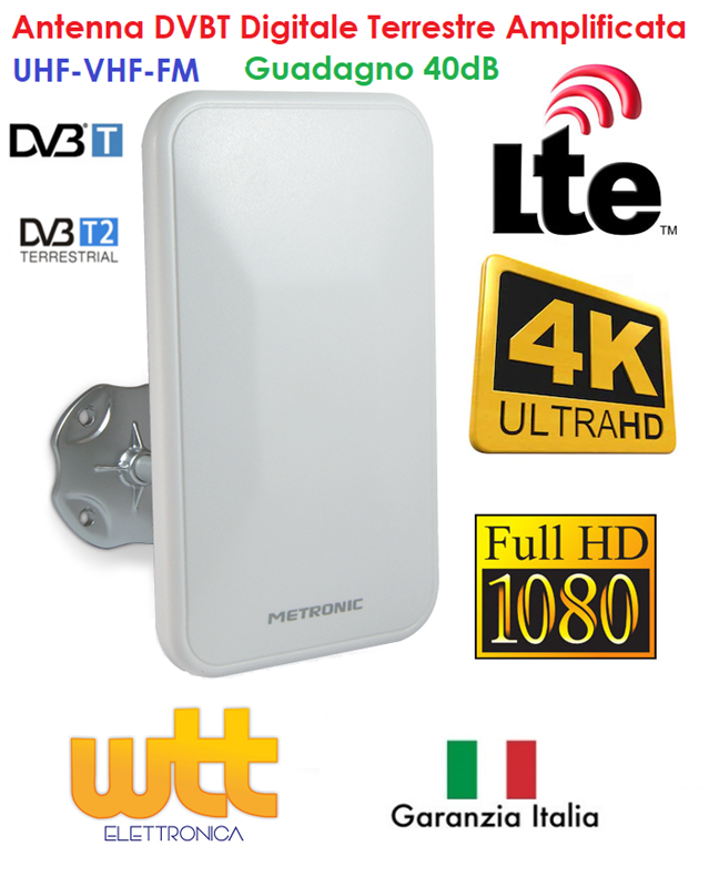 OUTDOOR TV UHF ANTENNA 4G SIGNAL FIN