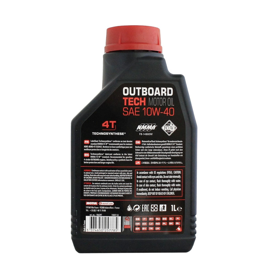OLIO MOTUL OUTBOARD 4T