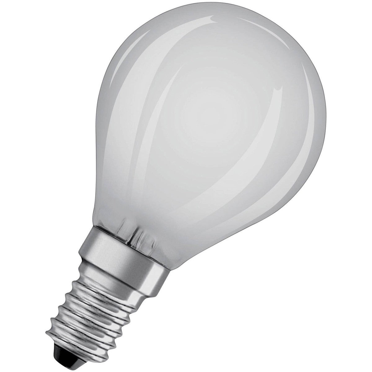 LED BULB E14=40W FROSTED BALL
