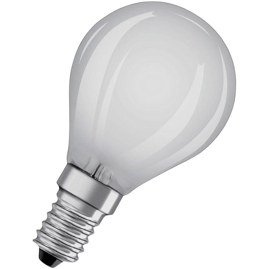 LED BULB E14=40W FROSTED BALL