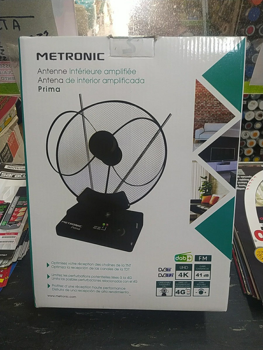 Indoor TV Antenna with Amplifier