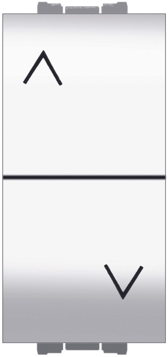 PULSANTE INTERBLOCCATO FLEXI' BIANCO