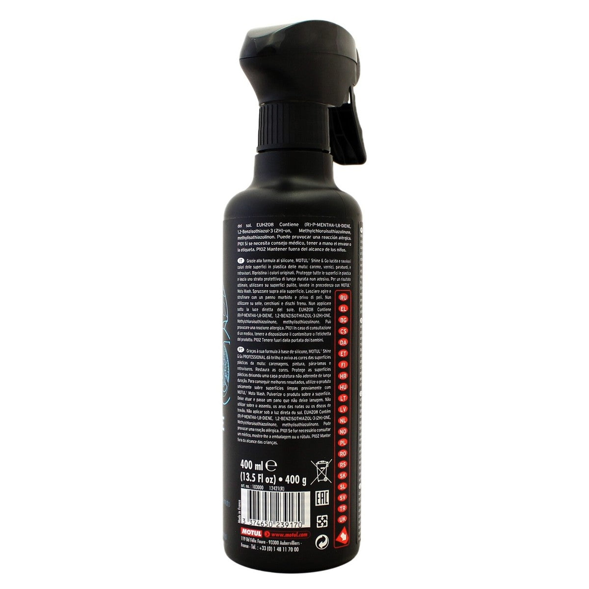 LUCIDANTE AL SILICONE MOTUL E5 SHINE & G