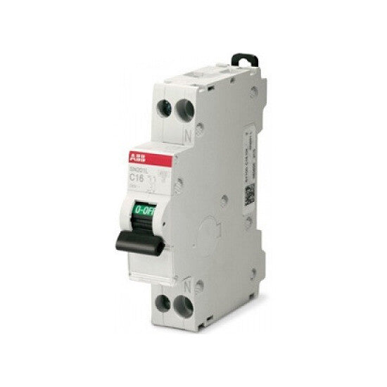 MAGNETIC CIRCUIT BREAKER 1 POLE+N 16A 4.5 KA 2M