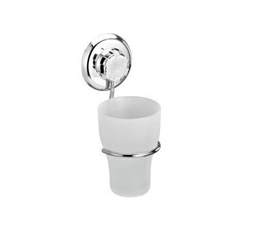 Toothbrush Holder Suction Cup BEST LOCK CHROME