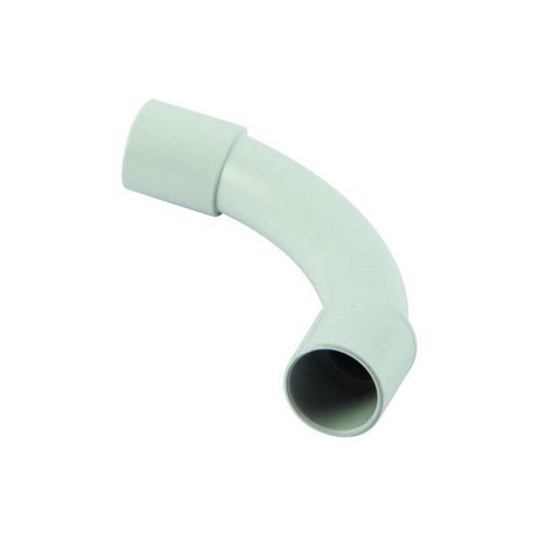 BEND FOR PIPE DIA 20MM IP40 GRAY