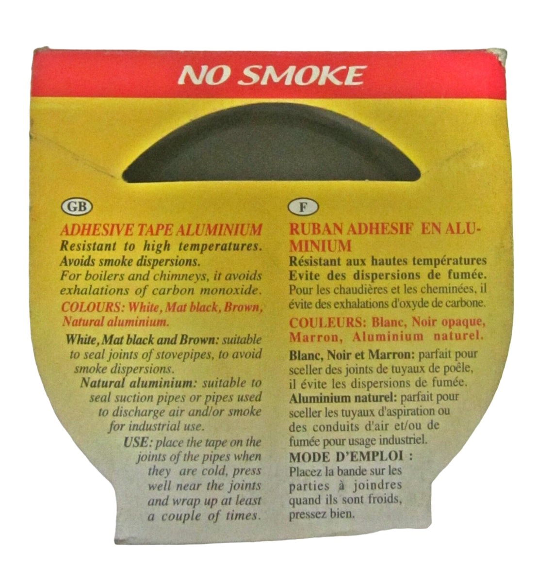 WHITE FLUE PIPE REPAIR TAPE