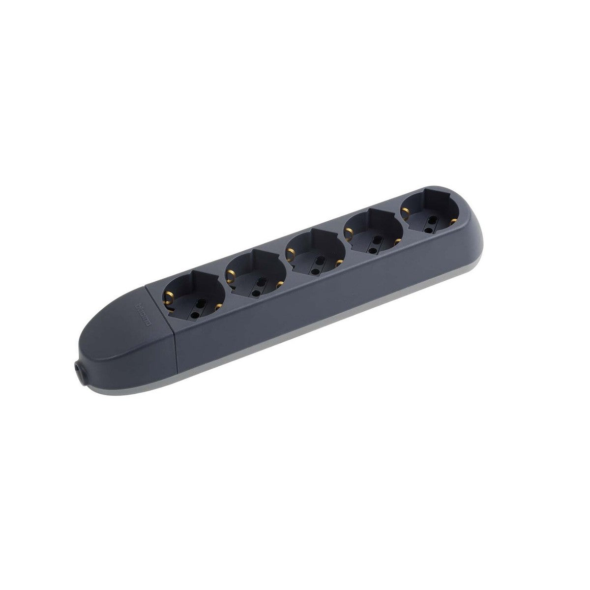 POWER STRIP WITHOUT CABLE 5 UNIVERSAL SOCKETS