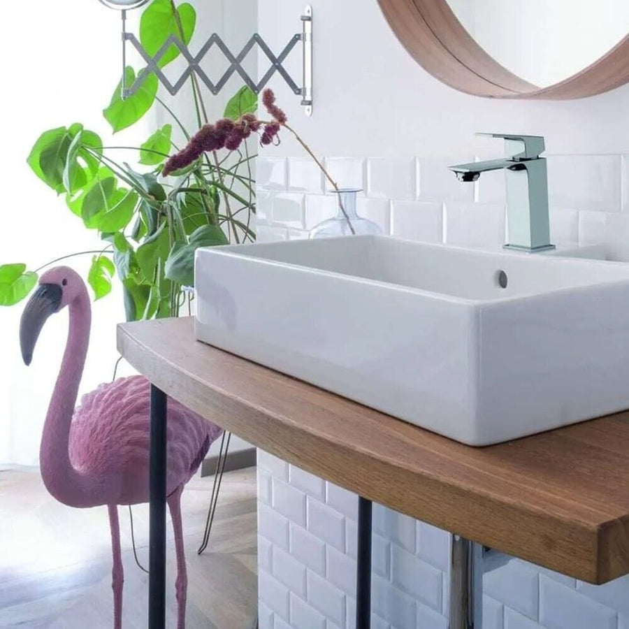 Bricocenter BLADE WASHBASIN MIXER WITH CHROME DRAIN MAMOLI