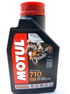 MOTUL SYNTHETIC 2-STROKE OIL 1L