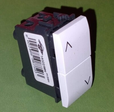 PULSANTE INTERBLOCCATO FLEXI' BIANCO