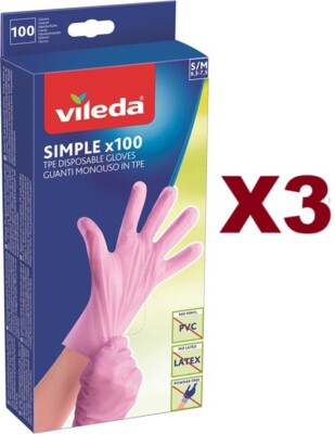 MULTILATEX GLOVES 100 PCS. SMALL/MEDIUM
