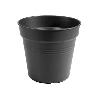 BASIC VASE 17CM BLACK LIVING