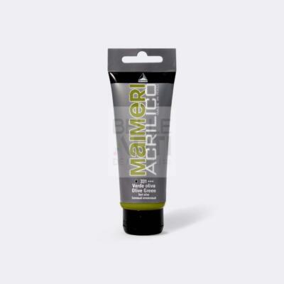 ACRYLIC COLOR 200ML OLIVE GREEN