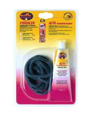 Silicone and gasket kit, fibrocer, high temperature