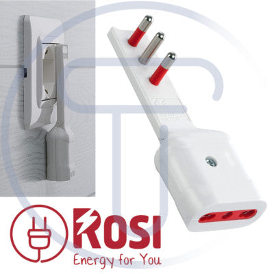 EMILIA FLAT ADAPTER 16A white