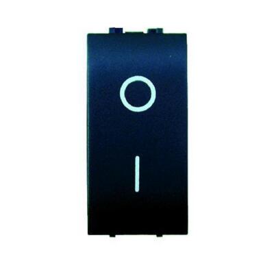 16A FLEXI DOUBLE POLE SWITCH BLACK