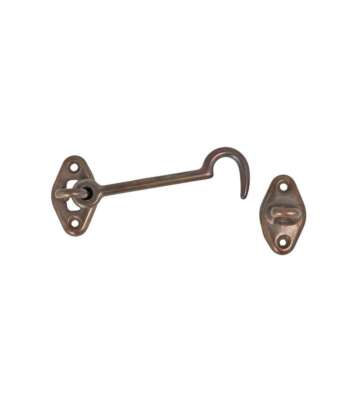 GANCIO FERMAPERSIANA 60MM BRONZO. 2 PEZZ