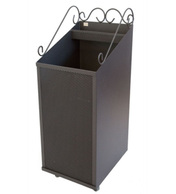 Forged trolley for wood and pellets