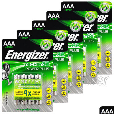 4 RECHARGEABLE AAA MICRO BATTERIES 700 MA
