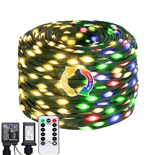 LINEAR CHAIN 10M 100 MICROLED WARM WHITE D.1.5MM BATTERY OPERATED INDOOR USE METAL CABLE A