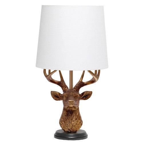 BRAMERTON TABLE LAMP WOOD AND META