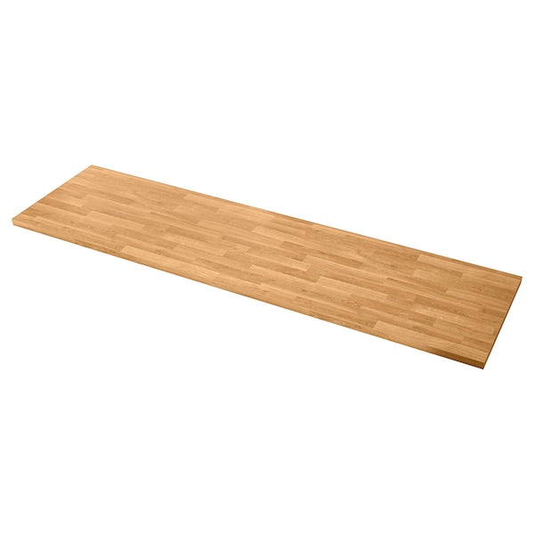 SÄLJAN - Worktop, oak effect/laminate, 246x3.8 cm