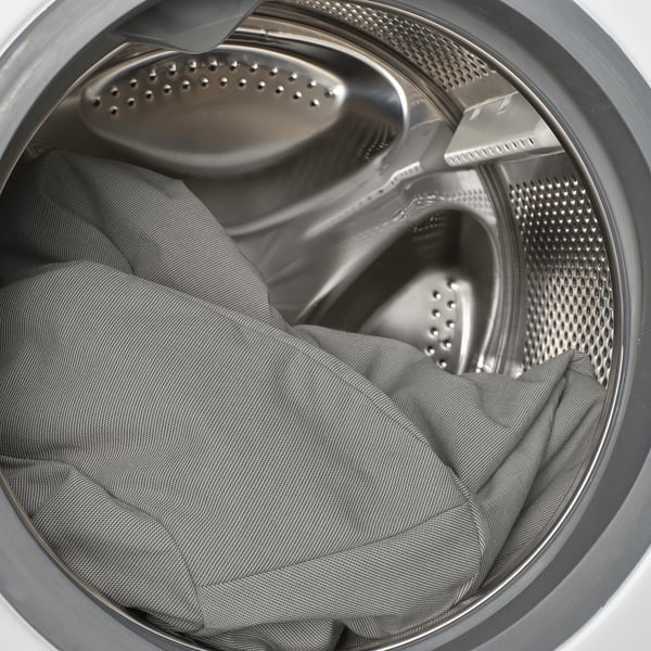 SAGESUND upholstered bed frame, Diseröd brown/Lindbåden, 140x200 cm