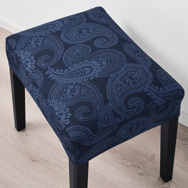 SAKARIAS Stool - Black/Kvillsfors ,