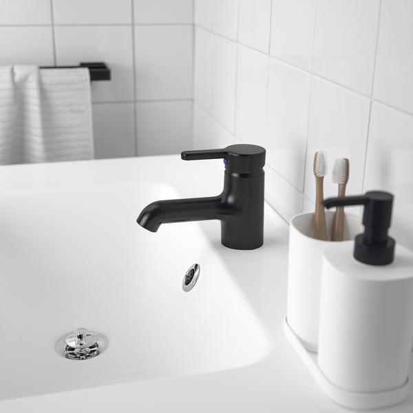 SALJEN wash-basin mixer tap, black