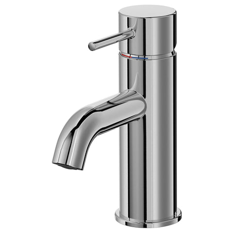 SALLSJÖN bathroom mixer tap top lever, chrome-plated, S