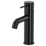 SALLSJÖN bathroom mixer tap top lever, black, M