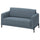 SALTMYRAN 2-seat sofa, Öreryd blue, 147x77x79 cm