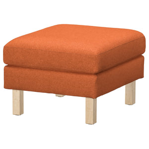 SALTSJÖBADEN cover for footstool, Tonerud red-brown