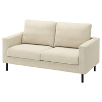 SALTSJÖBADEN 2-seat sofa, Fridtuna light beige, 164 cm