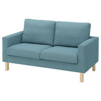 SALTSJÖBADEN 2-seat sofa, Fridtuna dark grey-blue, 164 cm
