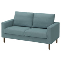 SALTSJÖBADEN 2-seat sofa, Fridtuna dark grey-blue, 164x100x88 cm