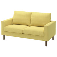 SALTSJÖBADEN 2-seat sofa, Fridtuna yellow, 164x100x88 cm