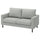 SALTSJÖBADEN 2-seat sofa, Tonerud grey, 164 cm