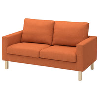 SALTSJÖBADEN 2-seat sofa, Tonerud red-brown, 164 cm