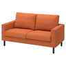 SALTSJÖBADEN 2-seat sofa, Tonerud red-brown, 164x100x88 cm